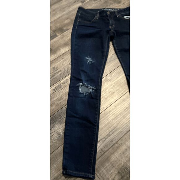American Eagle Jeans Mid Rise Super Super Stretch Jegging Size 6 - Picture 3 of 7